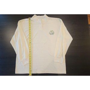 Vtg Cabaret Women's Embroidered Long Sleeve Shirt Cottage/Granny Core Size L